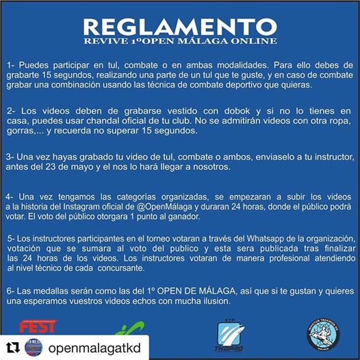 Reglamento del campeonato Open Malaga Online