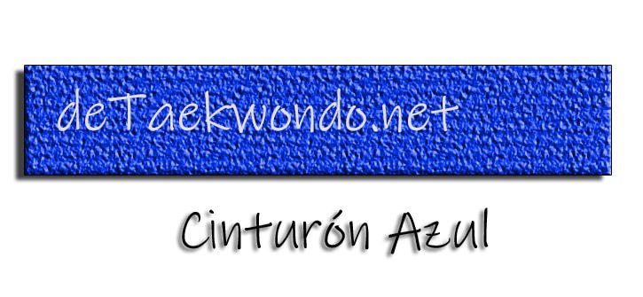 Significado del cinturón de taekwondo itf azul