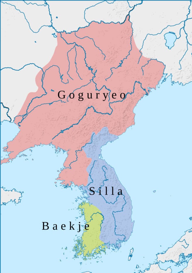 Goguryeo, Silla y Baekje - Historia del taekwondo