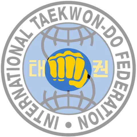 Escudo taekwondo con el puño del general Choi Hong Hi Escudo taekwondo con el puño del general Choi Hong Hi