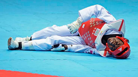 Lesiones de taekwondo Rodila
