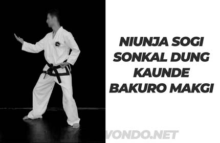 Niunja Sogi Sonkal Dung Kaunde Bakuro Makgi y aparece en Joon Gun