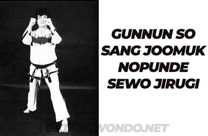 Gunnun So Sang Joomuk Nopunde Sewo Jirugi