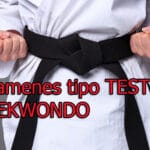 Examen test online taekwondo