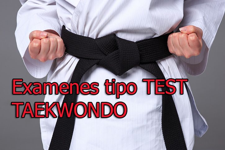 Examen test online taekwondo