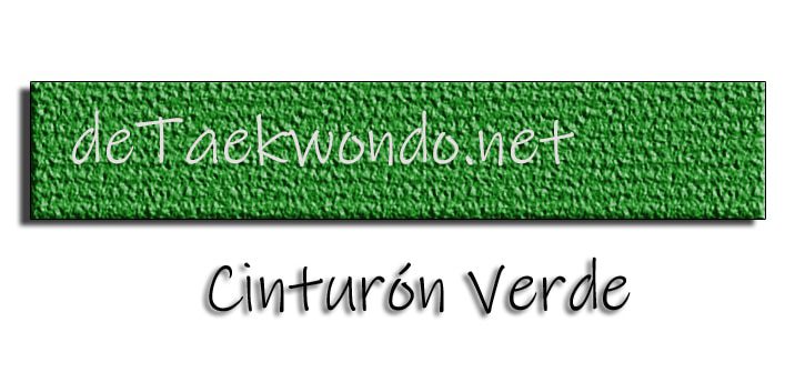 Cinturón verde taekwondo ITF
