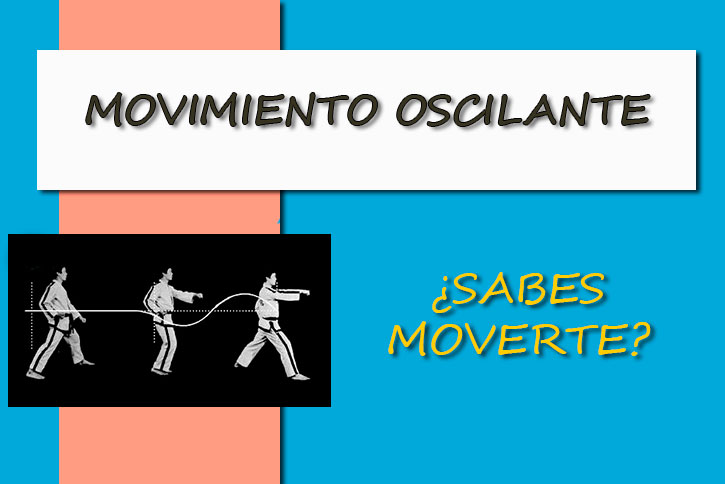 Movimiento oscilante en tul