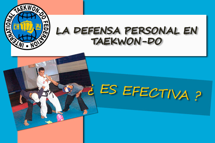 Defensa personal en taekwondo