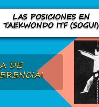 Posiciones en taekwondo