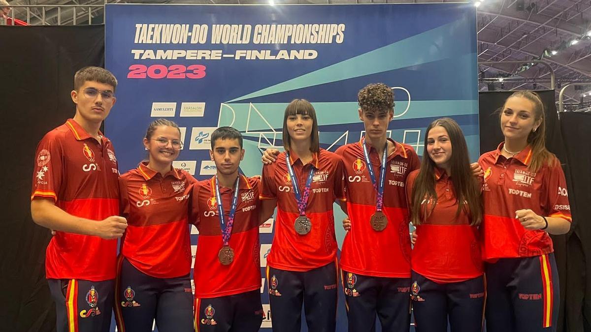 Taekwondo Finlandia 2023 - España